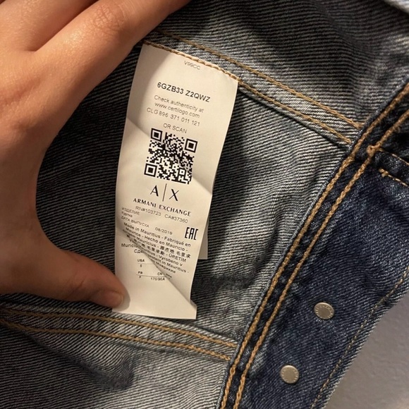 Armani exchange Jean jacket - Picture 6 of 11